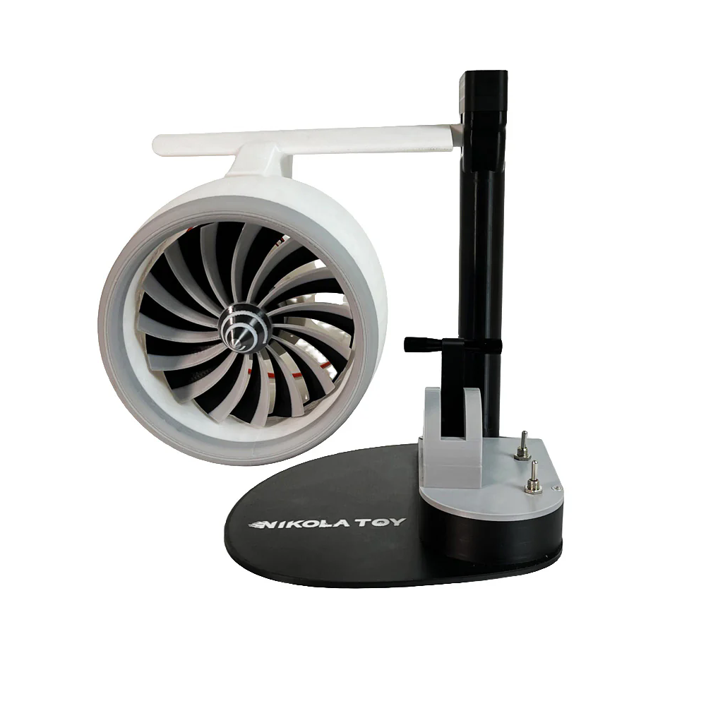 Mini Jet Engine Model with LED Lights – Realistic Turbofan Engine Replica for Aviation Enthusiasts & STEM Learning