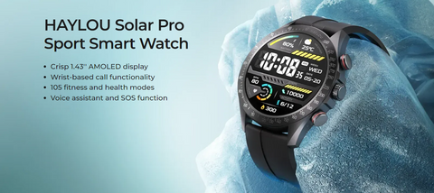 HAYLOU Solar Pro Smart Watch